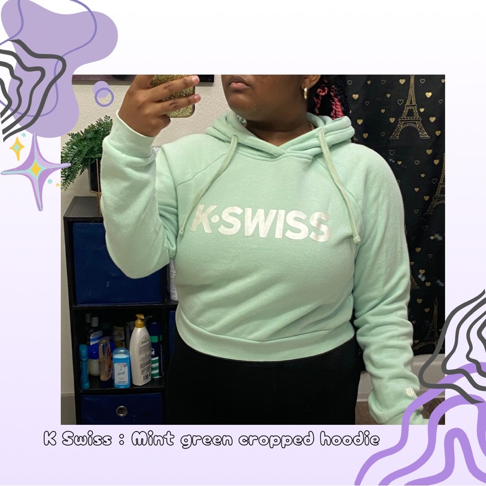 💜30% off sale💜 K-Swiss | Cropped hoodie